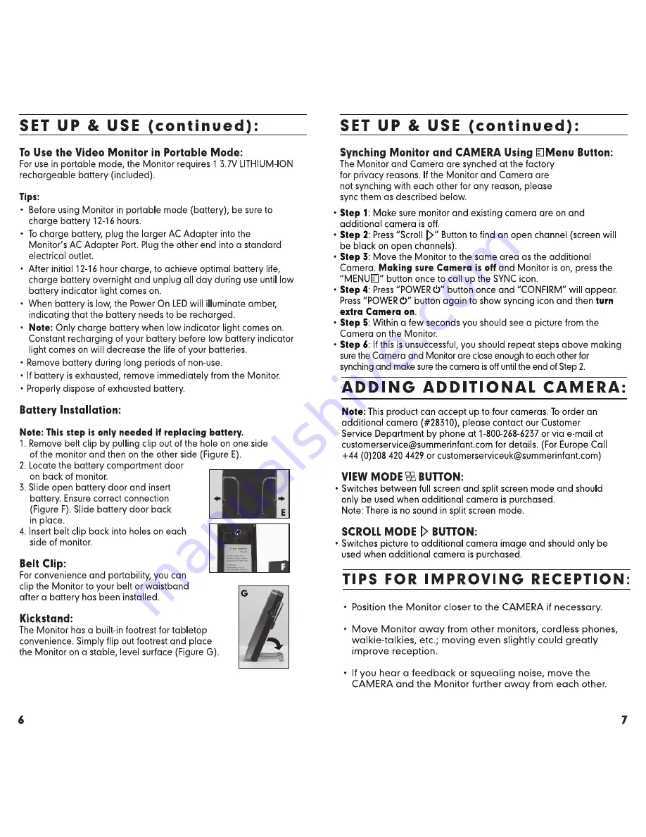 Summer Sleek & Secure 28270 Instruction Manual Download Page 6