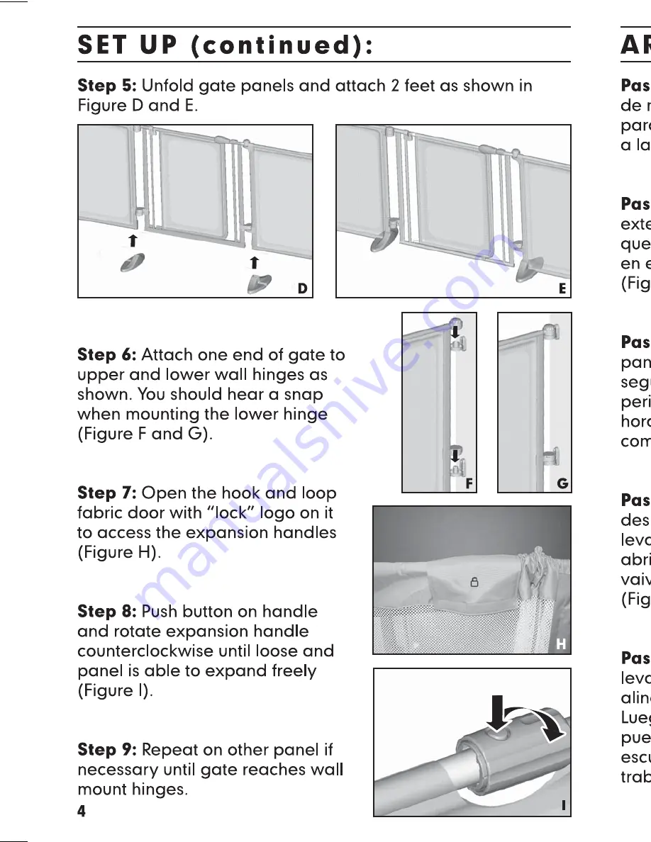 Summer Sure and Secure 07164 Instruction Manual Download Page 4