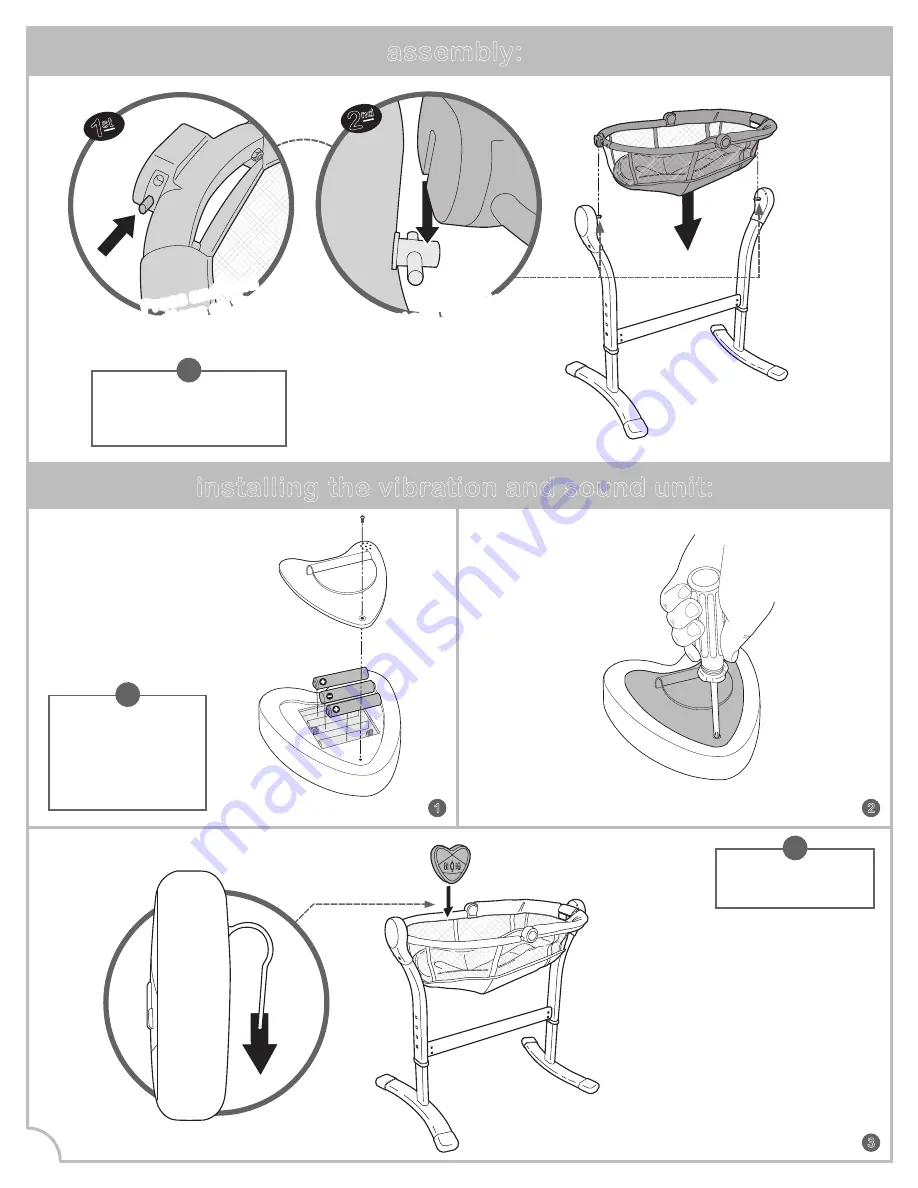 Summer SWADDLEME Instruction Manual Download Page 4