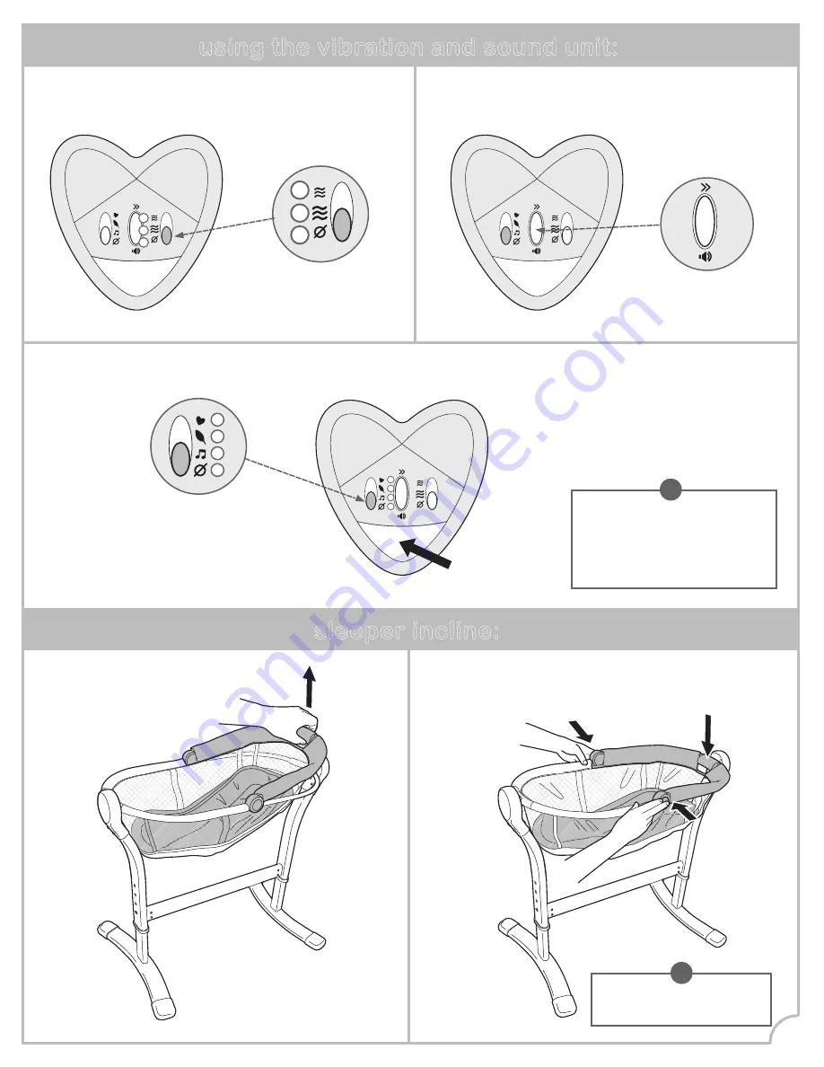 Summer SWADDLEME Instruction Manual Download Page 5