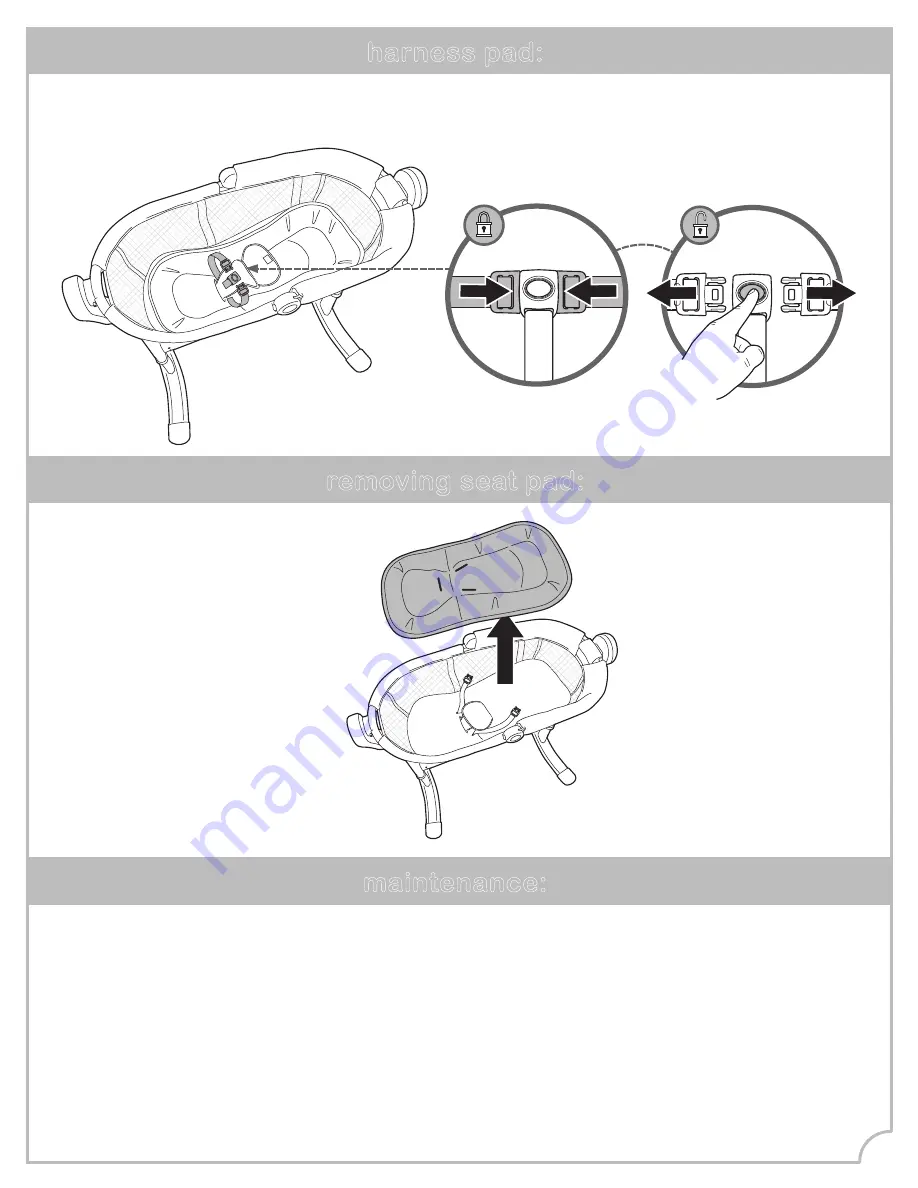 Summer SWADDLEME Instruction Manual Download Page 7