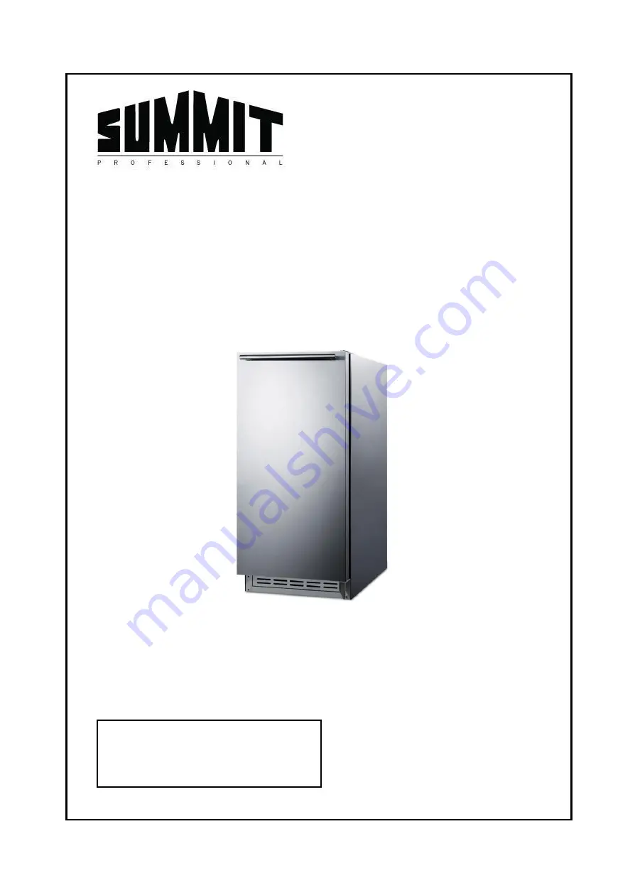 Summit Professional 0761101058467 Скачать руководство пользователя страница 1