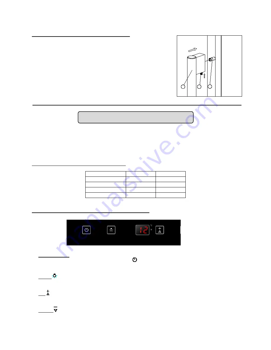 Summit Professional SSWC1926 Instruction Manual Download Page 12