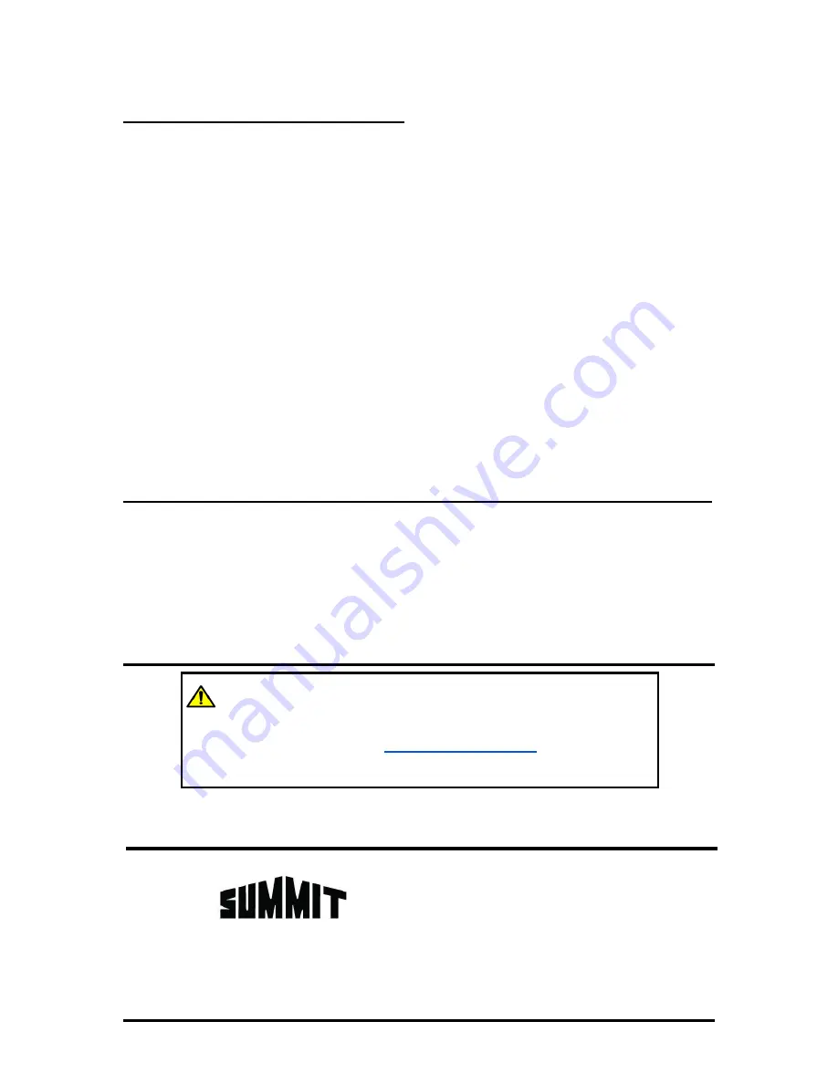 Summit CR5B271B Instruction Manual Download Page 13