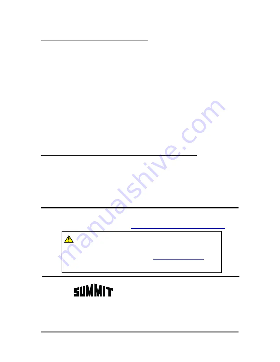 Summit CR5B271B Instruction Manual Download Page 24