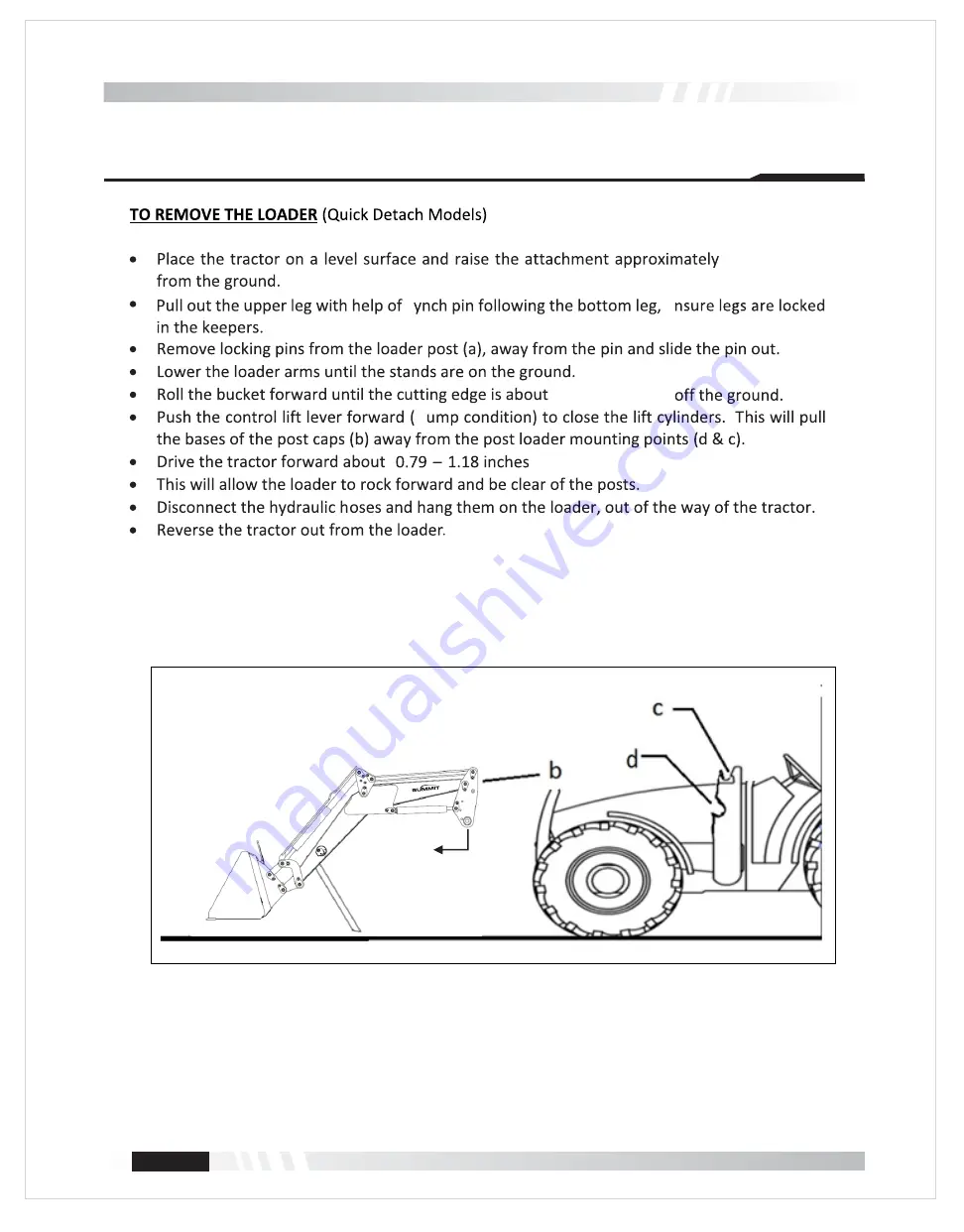 Summit LX85 Operator'S Manual Download Page 25