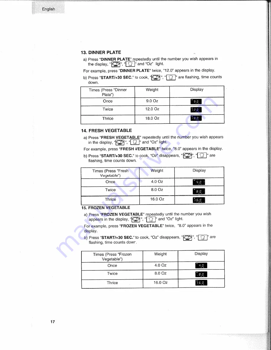 Summit SM1100BL User Manual Download Page 18