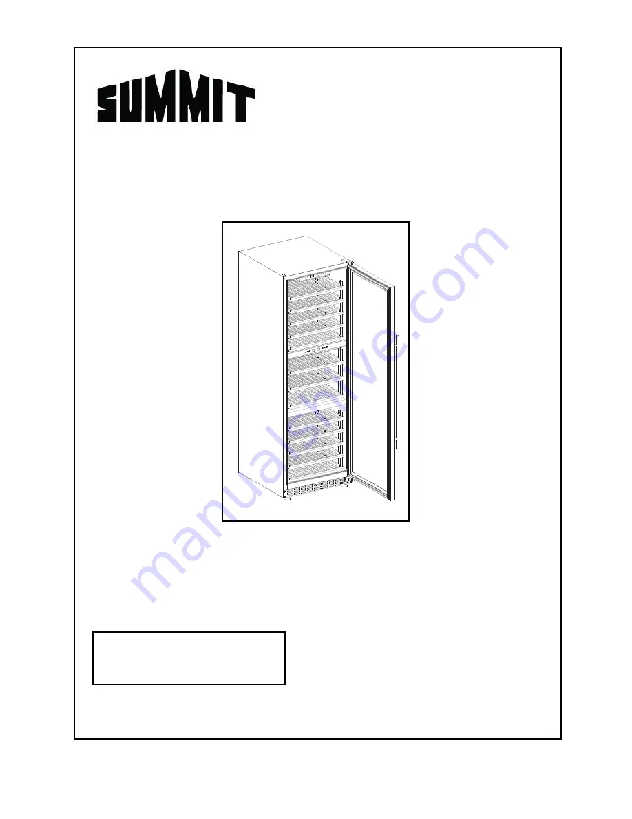 Summit SWC1987T Owner'S Manual Download Page 1