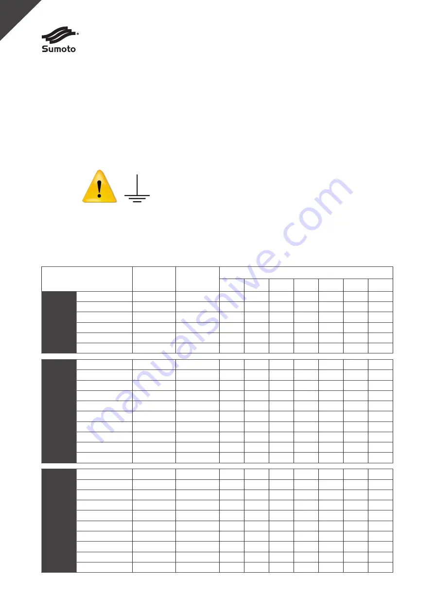 Sumoto OP4 050 Installation Manual Download Page 8