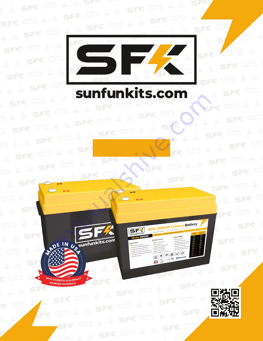 Sun Fun Kits SFK-300HP Скачать руководство пользователя страница 1