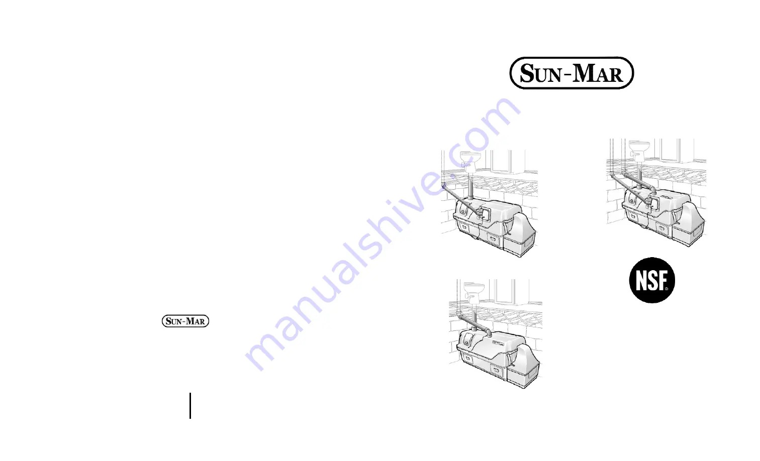 Sun-Mar CENTREX 3000 AC/DC Owner'S Manual Download Page 1