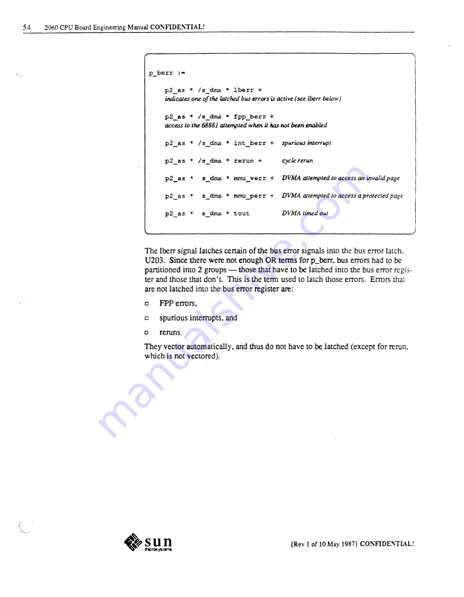 Sun Microsystems 2060 Hardware Engineering Manual Download Page 61