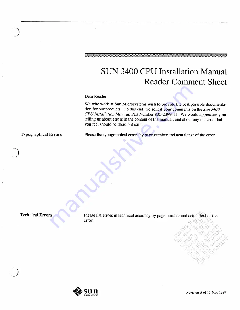 Sun Microsystems 3400 Installation Manual Download Page 66