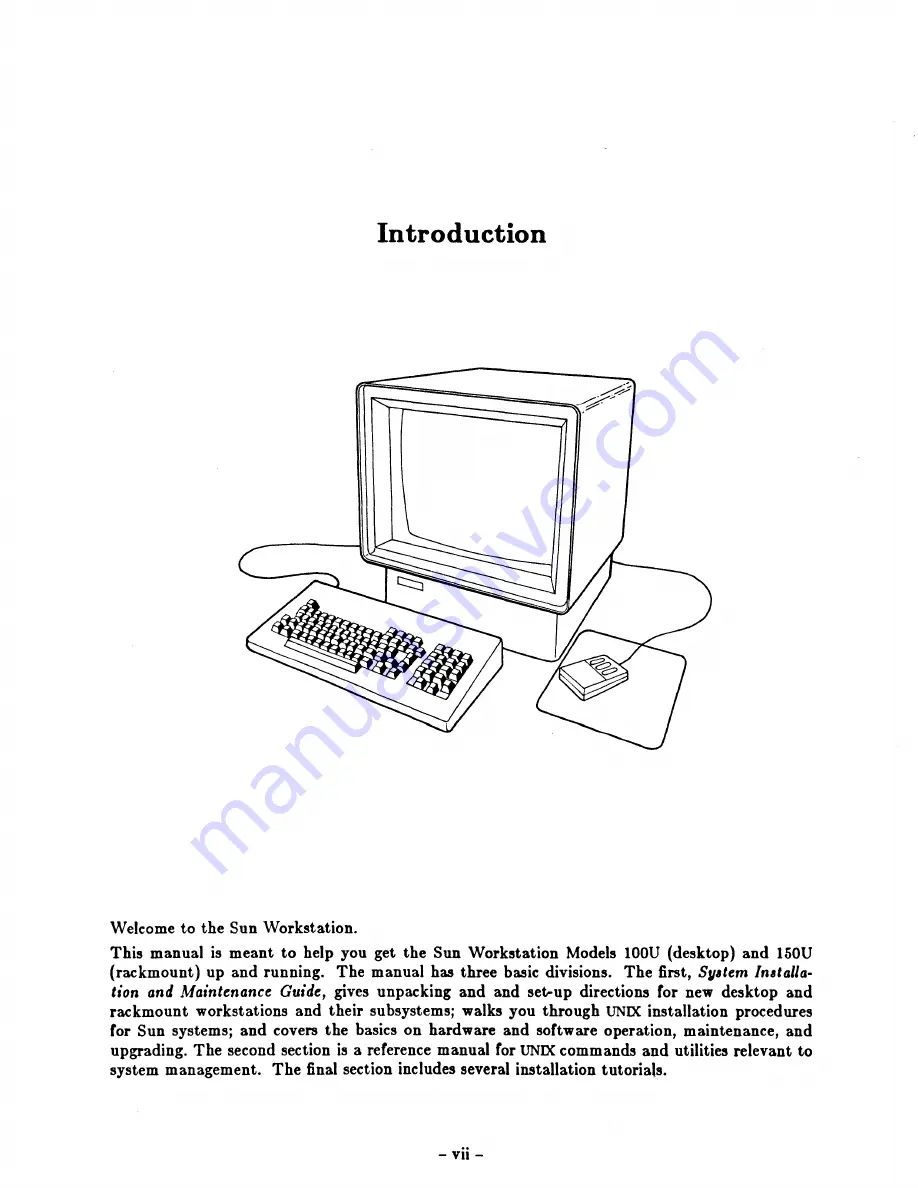 Sun Microsystems Workstation 100U System Manager'S Manual Download Page 5