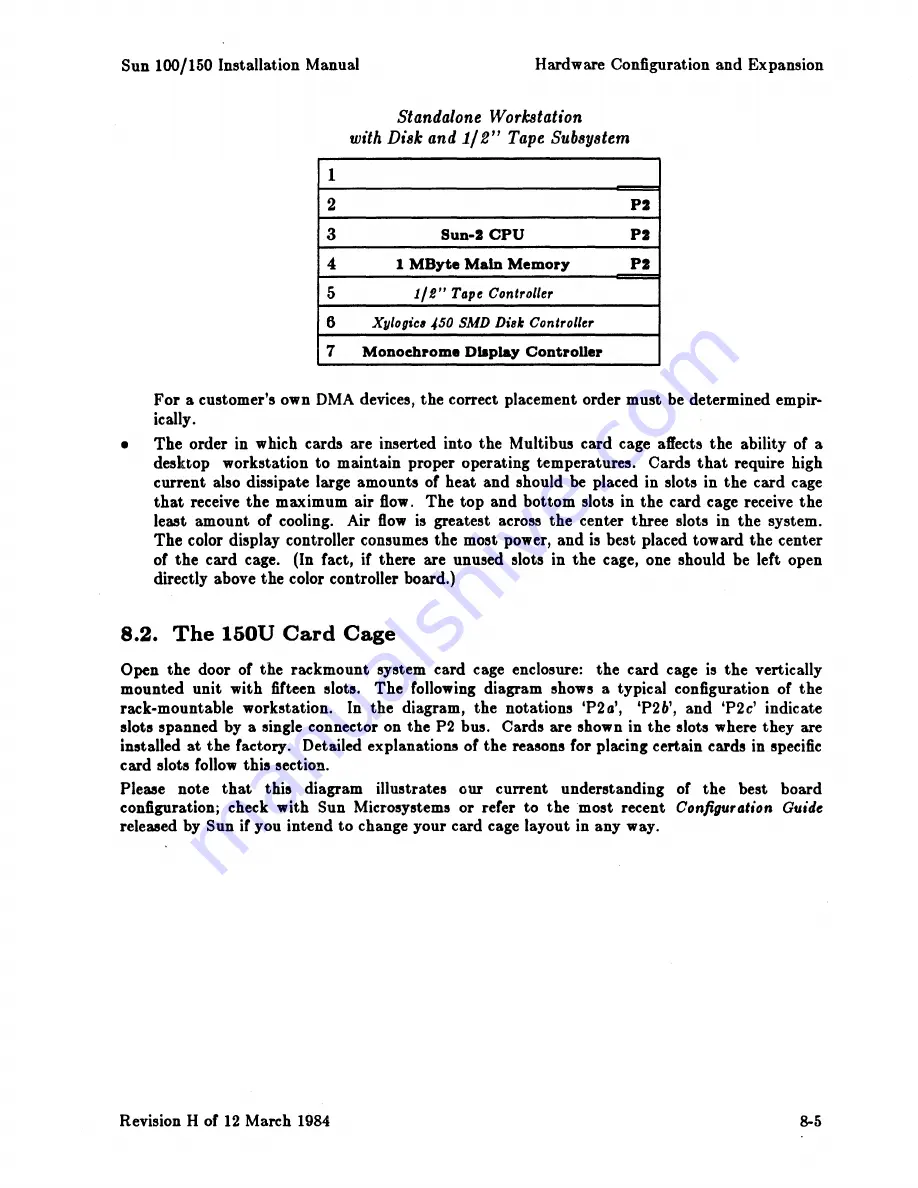 Sun Microsystems Workstation 100U System Manager'S Manual Download Page 129