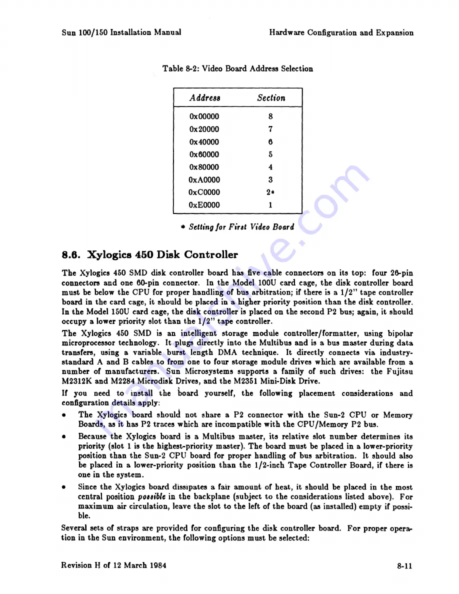 Sun Microsystems Workstation 100U System Manager'S Manual Download Page 135