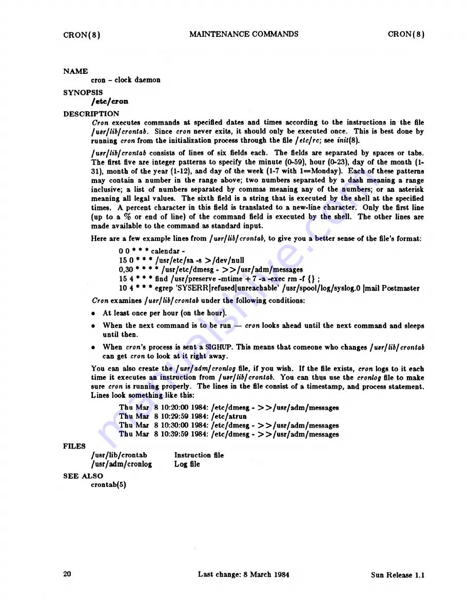 Sun Microsystems Workstation 100U System Manager'S Manual Download Page 175