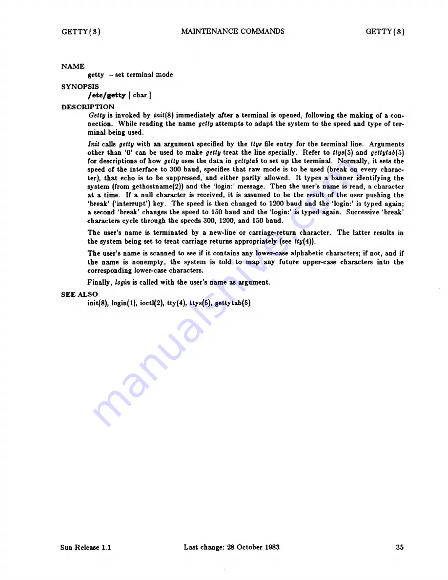 Sun Microsystems Workstation 100U System Manager'S Manual Download Page 190