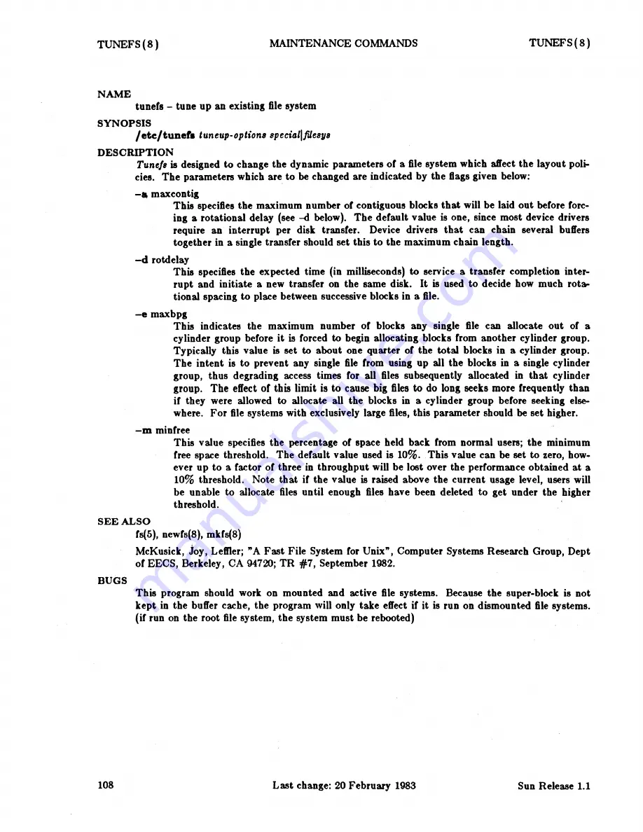 Sun Microsystems Workstation 100U System Manager'S Manual Download Page 263