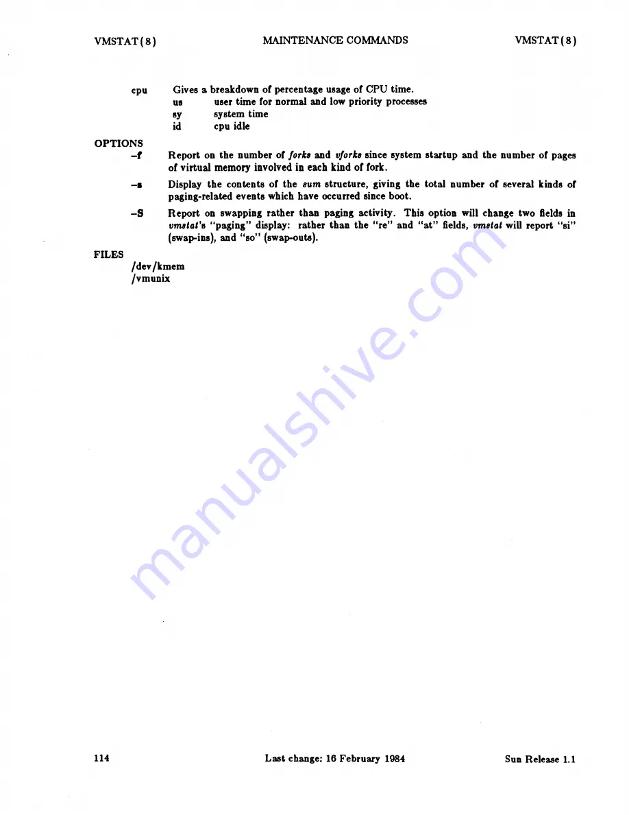 Sun Microsystems Workstation 100U System Manager'S Manual Download Page 269