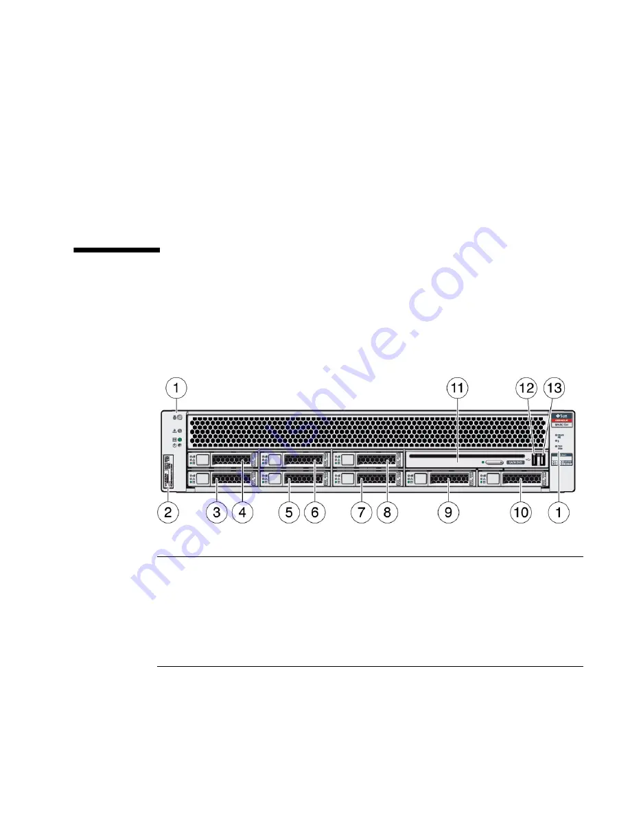 Sun Oracle SPARC T4-1 Скачать руководство пользователя страница 11