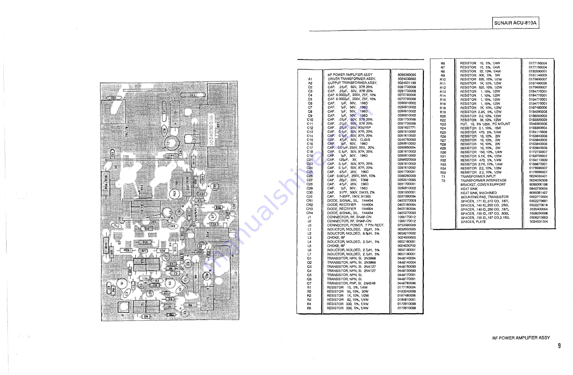 sunair ASB-850 Operation And Maintenance Manual Download Page 175