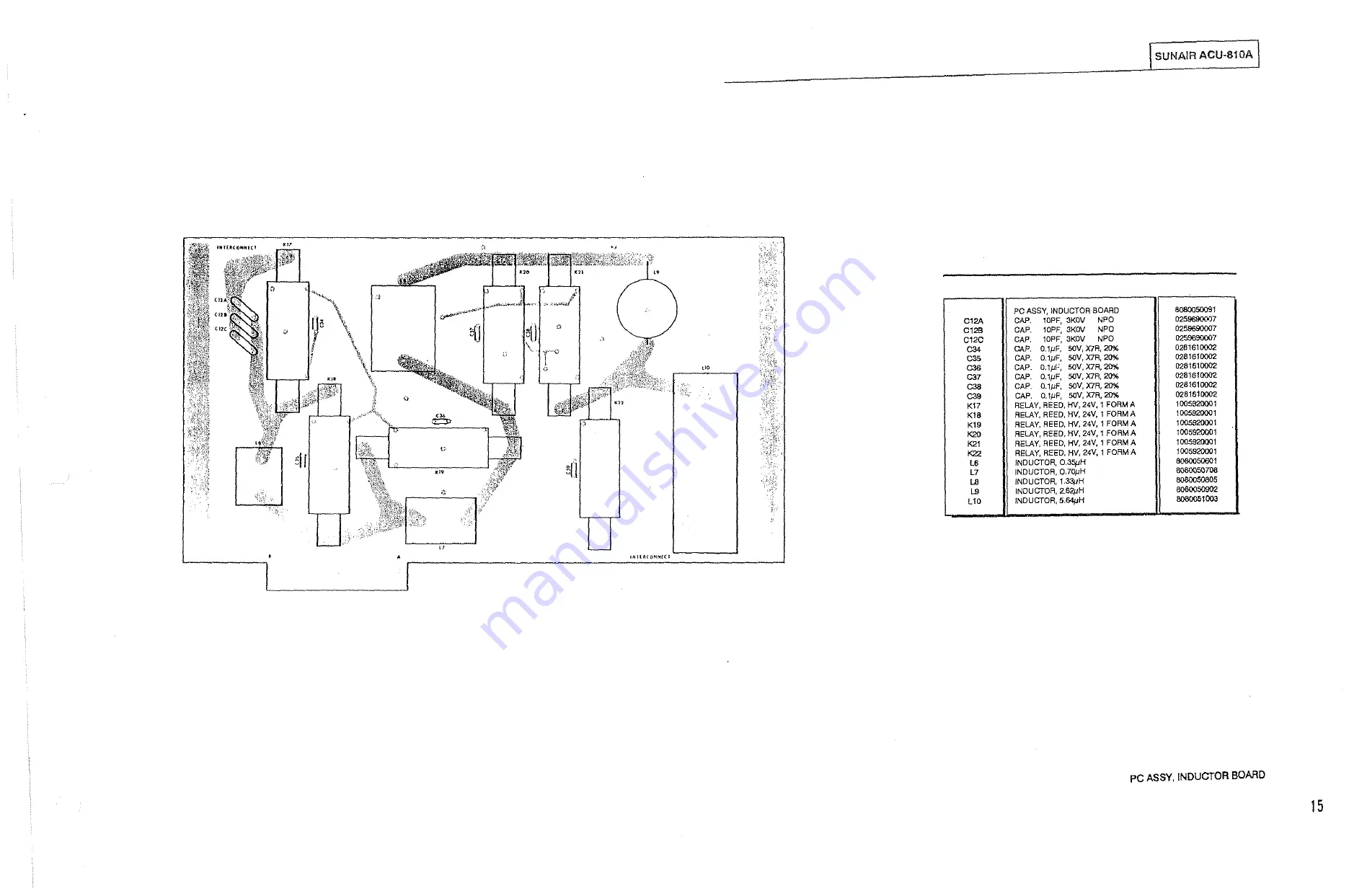 sunair ASB-850 Operation And Maintenance Manual Download Page 181