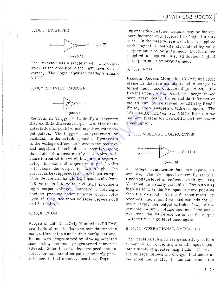 sunair gsb-900 dx Operation And Maintenance Manual Download Page 119