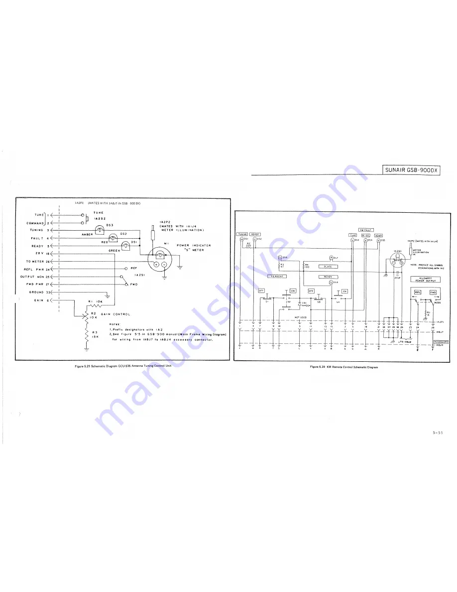 sunair gsb-900 dx Operation And Maintenance Manual Download Page 131