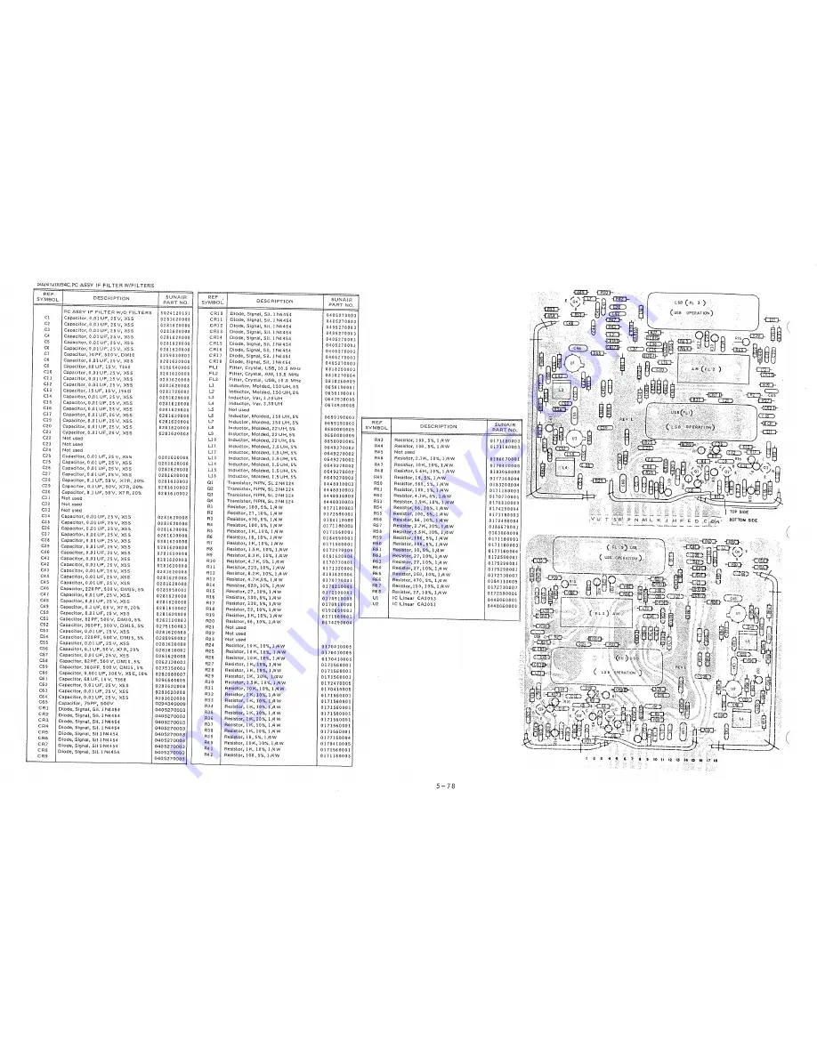 sunair gsb-900 dx Operation And Maintenance Manual Download Page 154