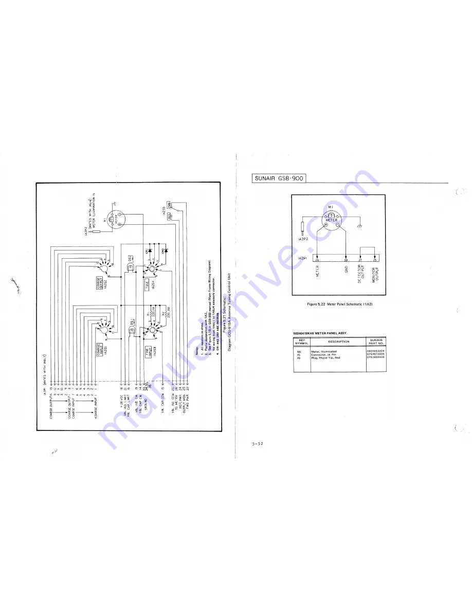 sunair GSB-900 Operation And Maintenance Manual Download Page 148