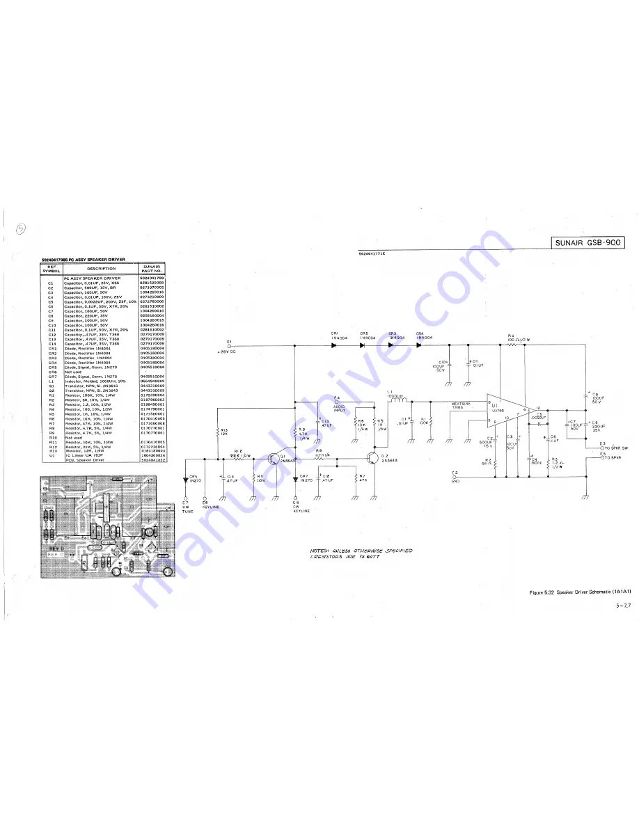 sunair GSB-900 Operation And Maintenance Manual Download Page 175