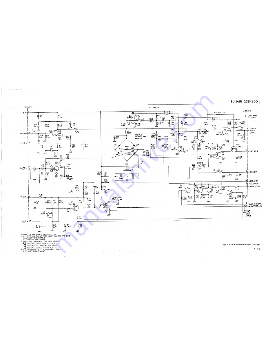 sunair GSB-900 Operation And Maintenance Manual Download Page 177