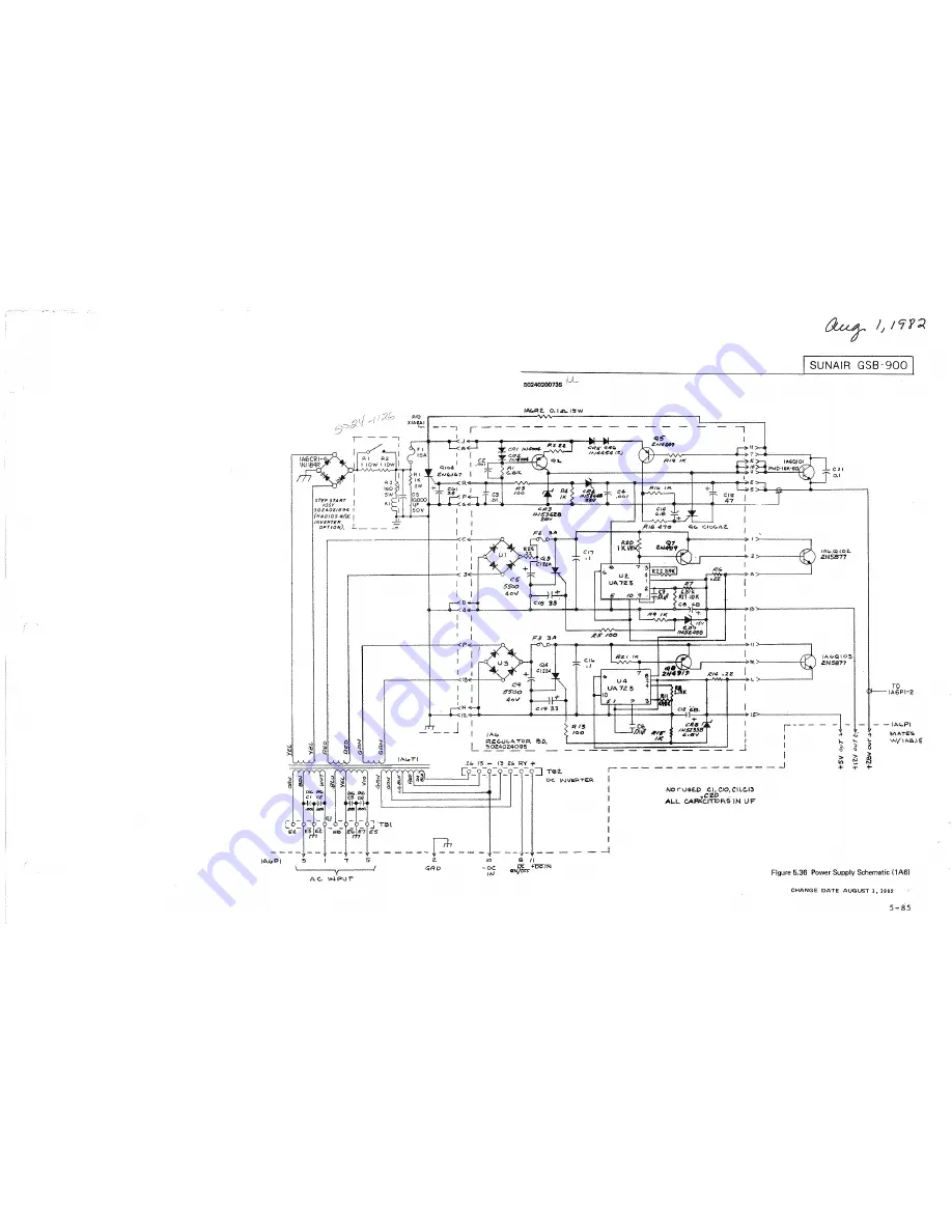 sunair GSB-900 Operation And Maintenance Manual Download Page 183