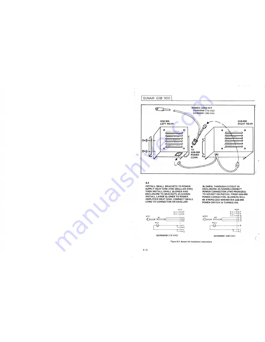 sunair GSB-900 Operation And Maintenance Manual Download Page 212