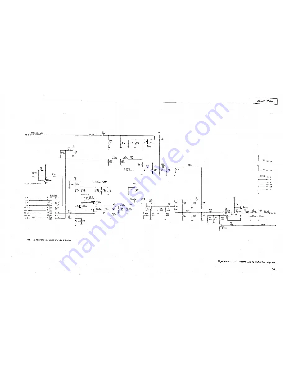 sunair RT-9000C Operation And Maintenance Manual Download Page 121