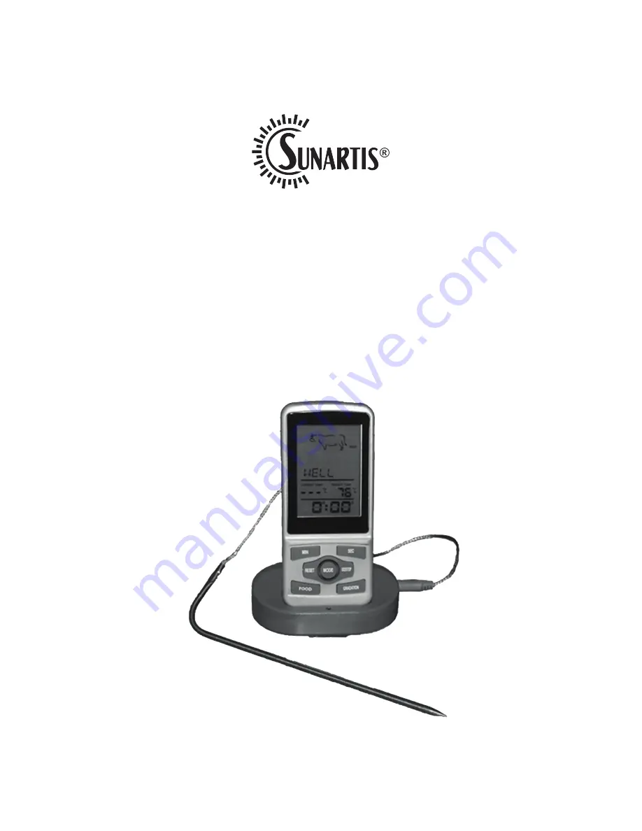 Sunartis ME-316 Instruction Manual Download Page 1