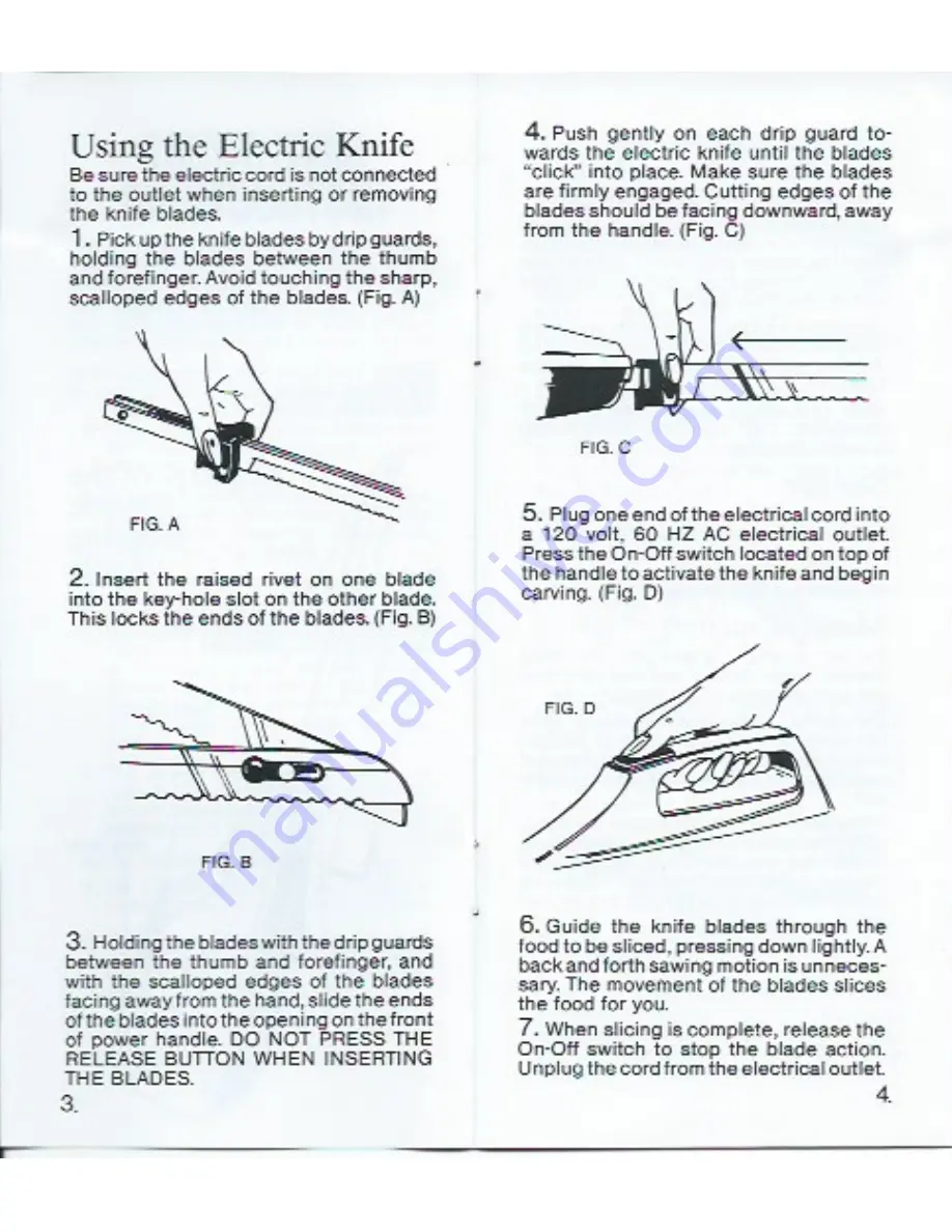 Sunbeam 06081 Instructions Manual Download Page 3