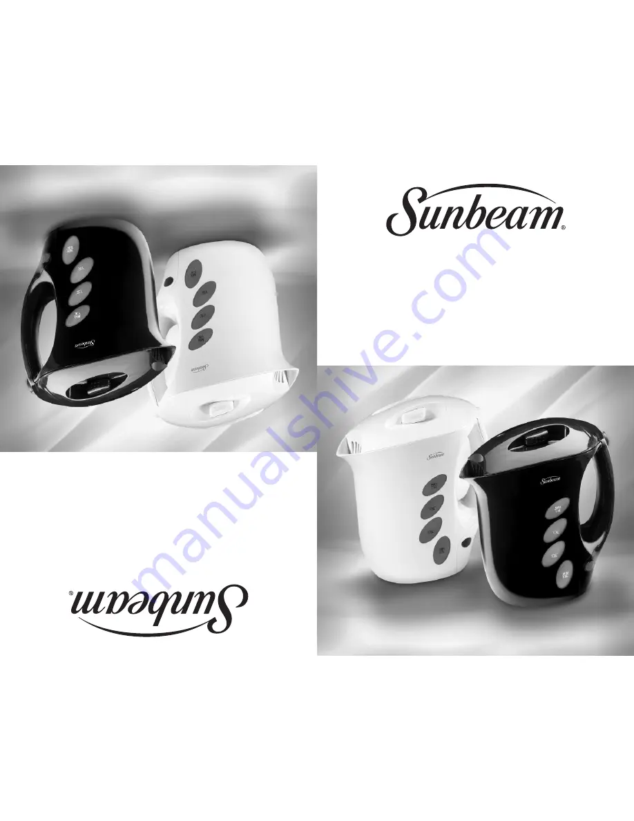 Sunbeam 130068 User Manual Download Page 1