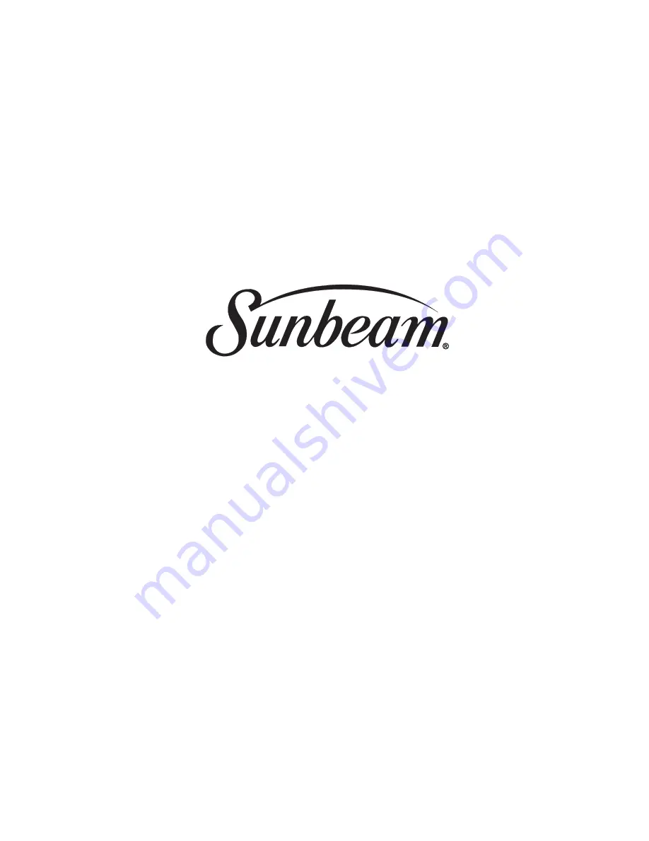 Sunbeam 6960-33 User Manual Download Page 14