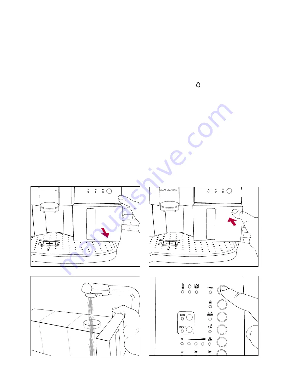 Sunbeam Cafe Barista EM8800 Instruction Booklet Download Page 13