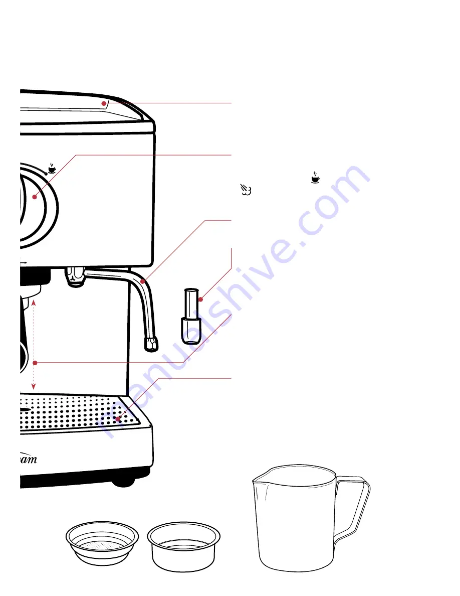 Sunbeam Cafe Latte EM5400B Instruction Booklet Download Page 7