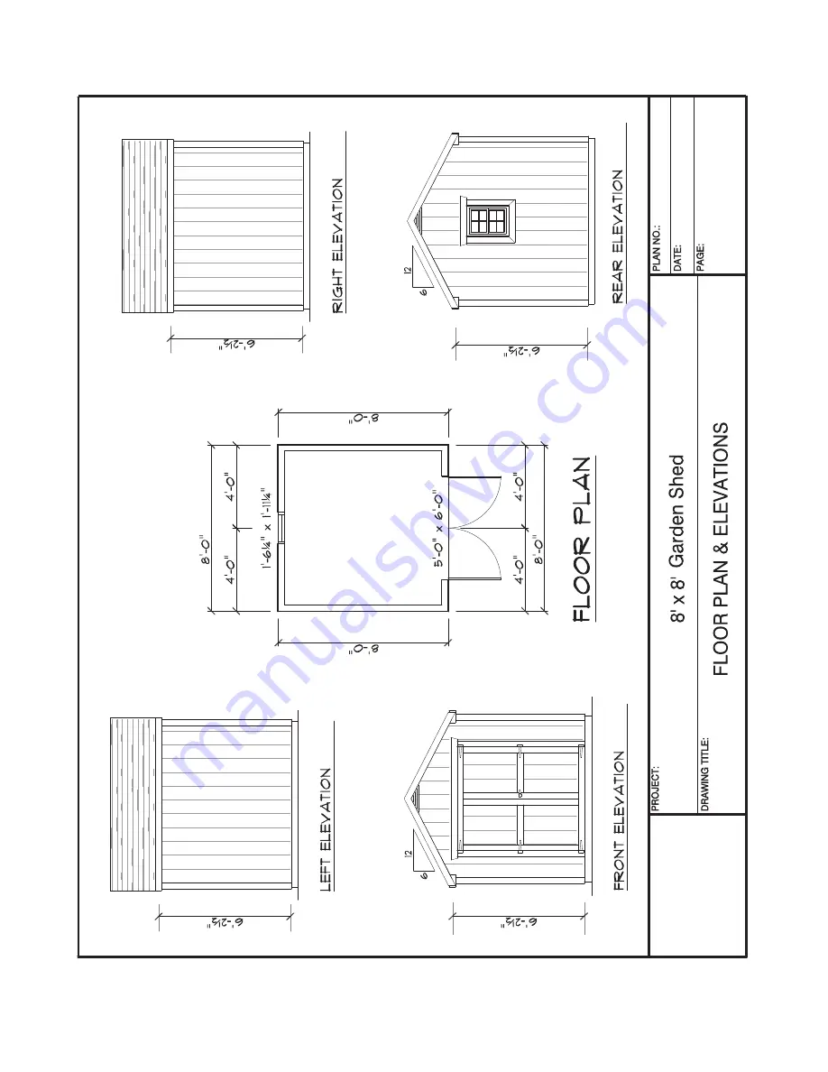 Suncast 774098 Скачать руководство пользователя страница 8