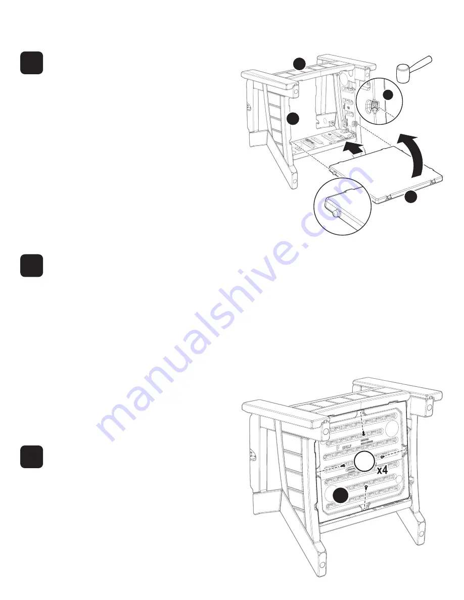 Suncast BMAC1000 Series Assembly Instructions Manual Download Page 8