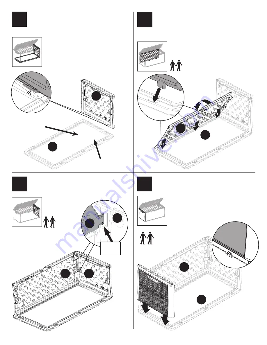 Suncast BMDB134004 Owner'S Manual Download Page 12