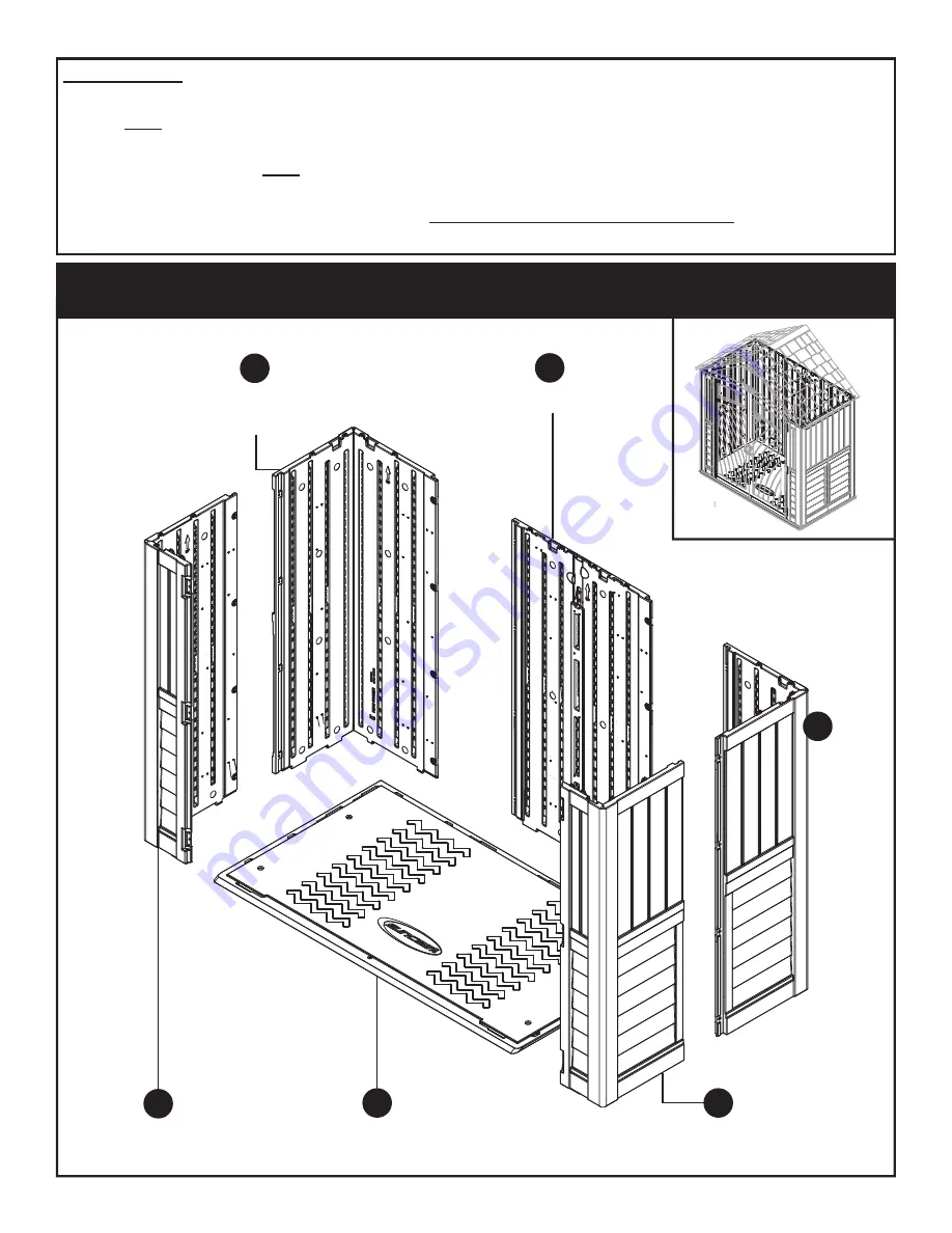 Suncast Covington BMS7425 Скачать руководство пользователя страница 4