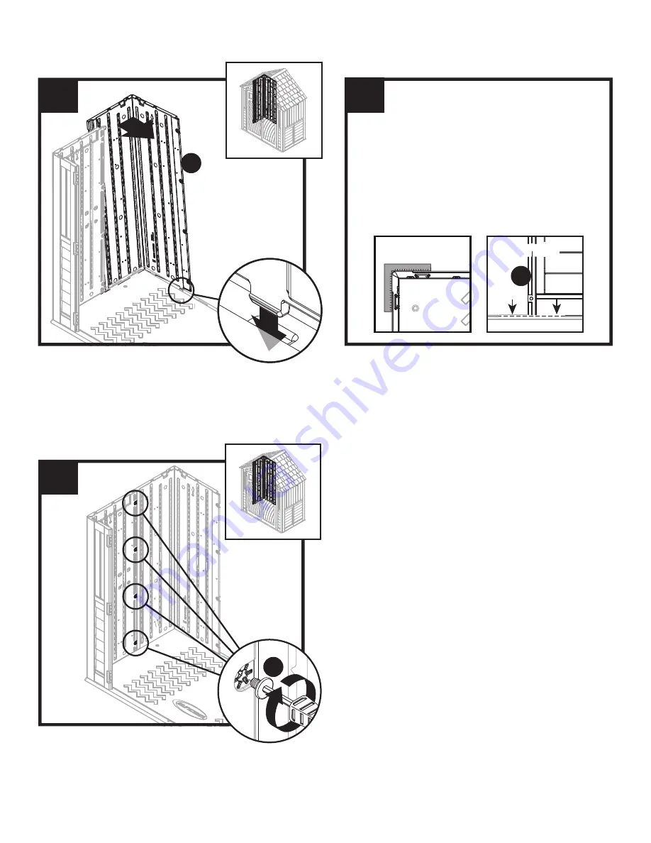 Suncast Covington BMS7425 Assembly Instructions Manual Download Page 16