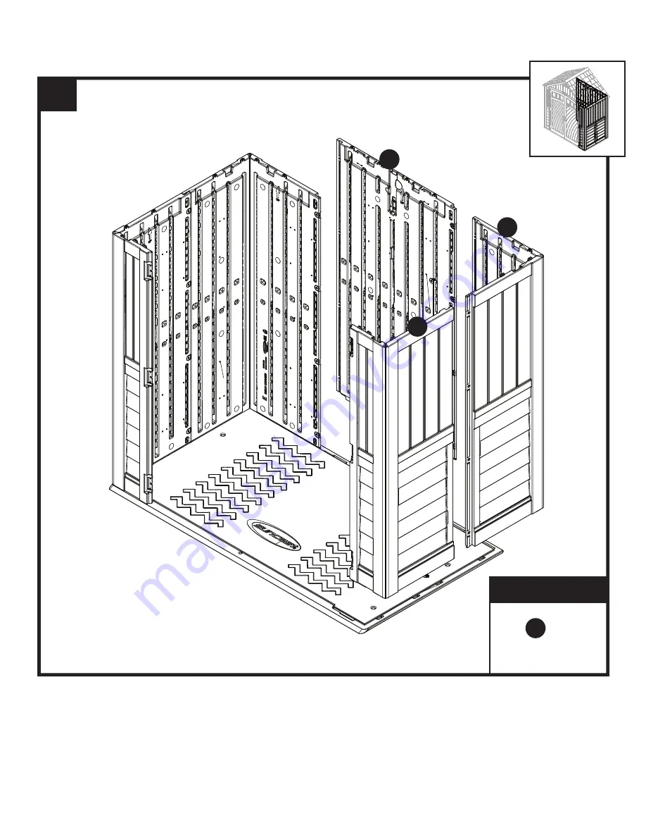 Suncast Covington BMS7425 Assembly Instructions Manual Download Page 17