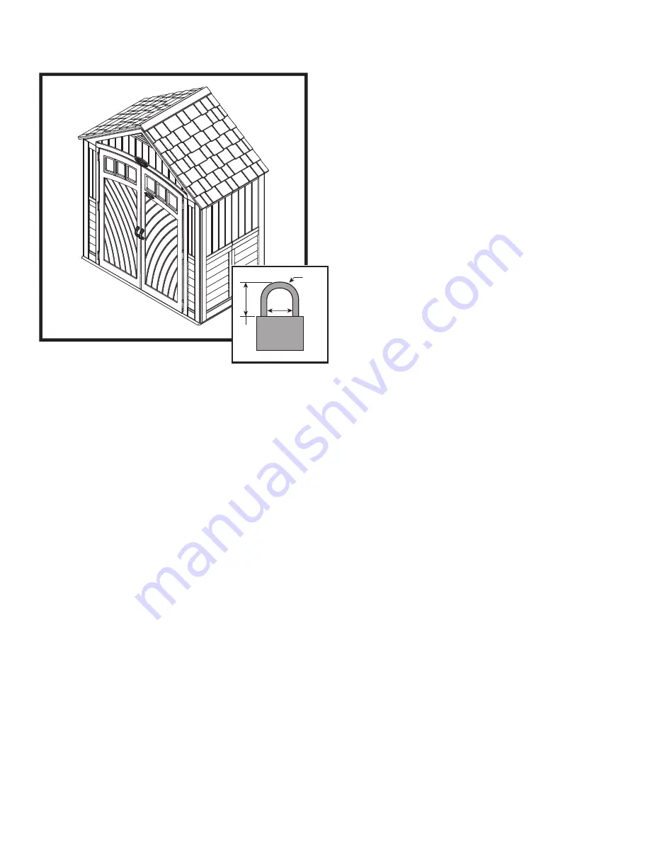 Suncast Covington BMS7425 Assembly Instructions Manual Download Page 26