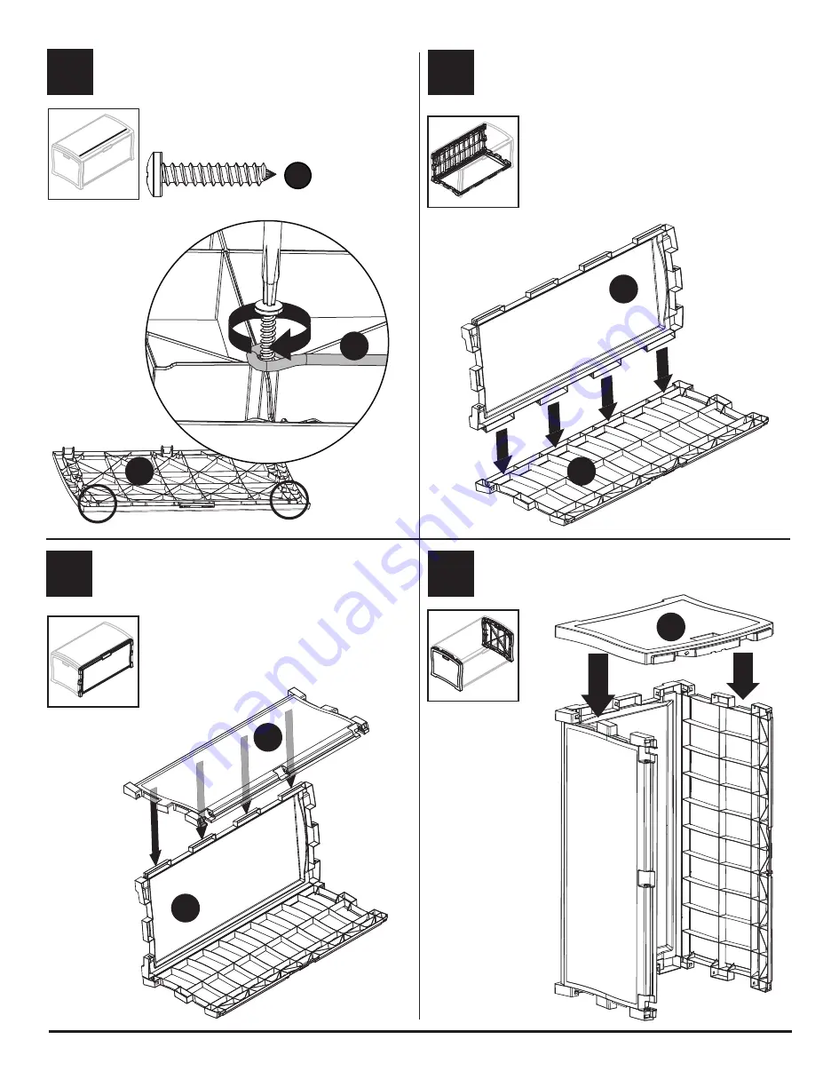 Suncast DBW9936 Owner'S Manual Download Page 4